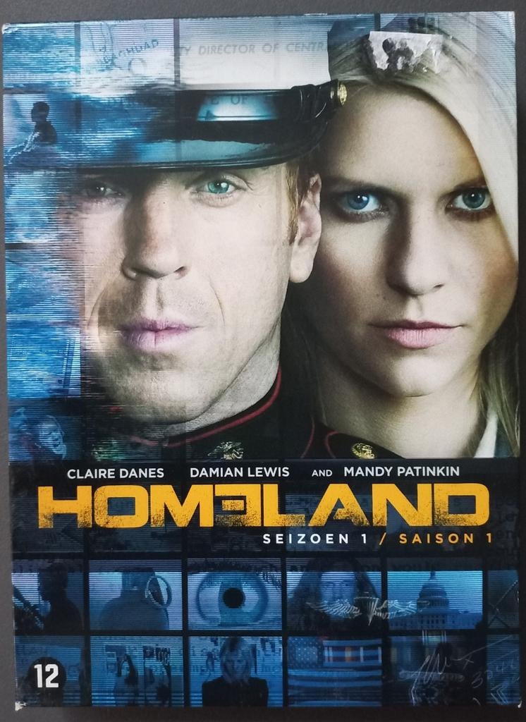 Homeland Seizoen 1 - DVD Boxset origineel, Gebruikt, Boxset, Ophalen of Verzenden, Vanaf 12 jaar