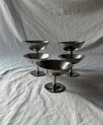 Vintage RVS ijscoupes WMF hotelkwaliteit – set van 5, Ophalen, Overige materialen, Overige stijlen, Overige typen