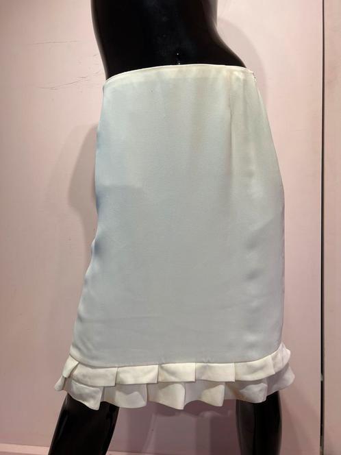 Reba Lange rok, Kleding | Dames, Rokken, Gedragen, Maat 38/40 (M), Beige, Boven de knie, Ophalen of Verzenden