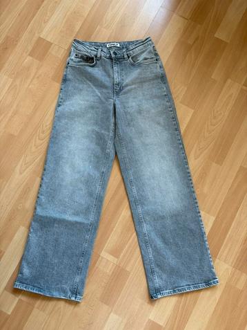Only gave grijze wide leg jeans mt 27 NIEUW beschikbaar voor biedingen
