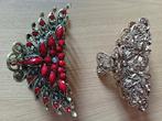 Twee metalen haarklemmen zgan!, Sieraden, Tassen en Uiterlijk, Broches, Ophalen, Overige materialen, Overige kleuren, Zo goed als nieuw