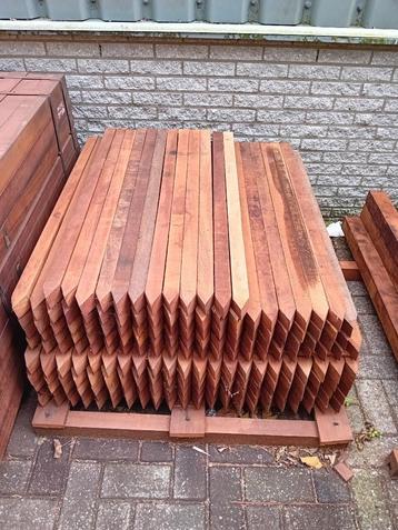 Hardhouten piketten, piket 4x4x100 cm piket paaltjes paal beschikbaar voor biedingen