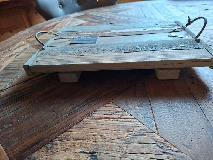 Hoffz wonen dienblad, Huis en Inrichting, Woonaccessoires | Dienbladen, Zo goed als nieuw, Hout, Rechthoekig, Ophalen of Verzenden