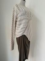 Hunkydory /Pauw (M) twv 349,- 100% katoen cable knit trui,, Ophalen of Verzenden, Zo goed als nieuw, Lange mouw