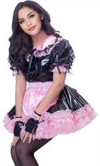 Dienstmeid Maid Outfit, tm 4XL, Verzenden, Nieuw, Kleding