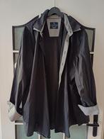 Zwart (met wit) overhemd / blouse, maat 3XL, 47-48, Zwart, Zo goed als nieuw, Overige halswijdtes, C&A