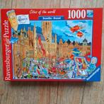 Legpuzzel 1000 stukjes  Cities of the World  Brussel, Ophalen of Verzenden, 500 t/m 1500 stukjes, Legpuzzel