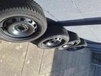 winterbanden 2x 7 mm 2x 6 mm incl wieldopen, Ophalen, Gebruikt, Ford
