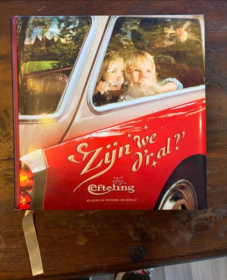 Zijn we d'r al? - Jubileumboek Efteling, Verzamelen, Efteling, Zo goed als nieuw, Ophalen of Verzenden
