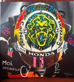 Uniek handgeschilderd Max Verstappen schilderij, Ophalen, Nieuw, Formule 1