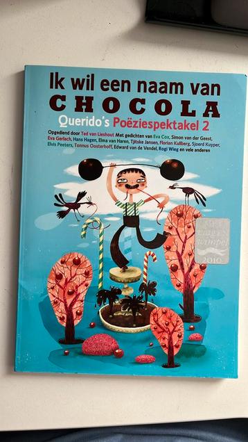 Ik wil een naam van chocola beschikbaar voor biedingen