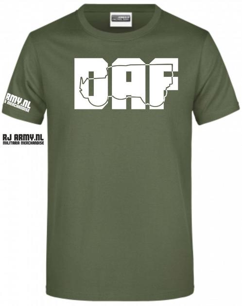DAF YA 126 tekst DAF, Verzamelen, Militaria | Algemeen, Landmacht, Nederland, Ophalen of Verzenden
