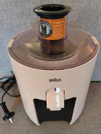 Braun sapcentrifuge / juicer, Witgoed en Apparatuur, Juicers, Ophalen of Verzenden, Zo goed als nieuw, Elektrisch, Sapcentrifuge