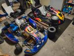 2x ms kart 390cc honda met trailer, toebehoren!!, Sport en Fitness, Karting, Ophalen, Zo goed als nieuw, Kart
