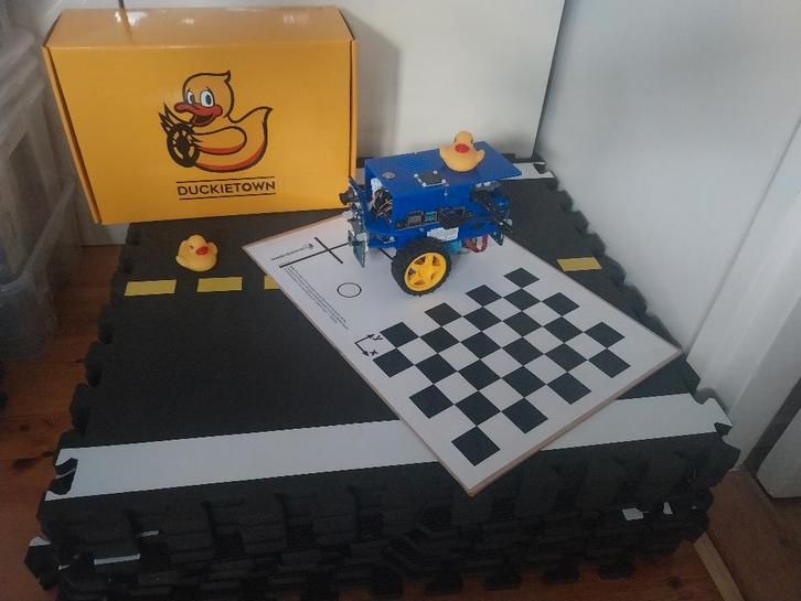 Duckiebot (DB-J) met Jetson Nano 4GB en vloertegels, Hobby en Vrije tijd, Elektronica-componenten, Zo goed als nieuw, Ophalen of Verzenden
