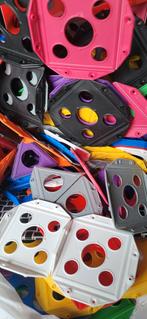 Kleurrijke Bouwstenen - Creatief Speelgoed, Ophalen of Verzenden, Gebruikt, Losse stenen