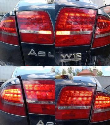 Audi A8 S8 4E D3 achterlichten facelift beschikbaar voor biedingen