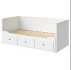 Ikea bed Hemnes (bedbank), Huis en Inrichting, Slaapkamer | Bedden, Ophalen, Eenpersoons, Wit, Zo goed als nieuw