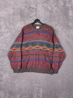 Vintage Knit Trui 56 XL Coogi Style 3D Wol Sweater Giramondo, Ophalen of Verzenden, Zo goed als nieuw, Grijs, Maat 56/58 (XL)