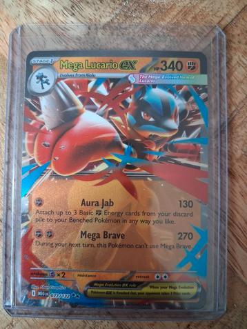 Mega Lucario EX - Mega Evolutions Set beschikbaar voor biedingen