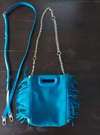 Suède tas Maje ( mini) cobalt blauw, Ophalen of Verzenden, Gebruikt, Blauw