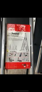 Altrex trap ladder 2 x 14, Ophalen, Zo goed als nieuw, 4 meter of meer