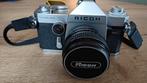 Ricoh Singlex TLS met Rikenon 50mm f 2, Ophalen of Verzenden, Spiegelreflex, Overige Merken