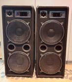 2 x Omnitronic luidsprekerboxen, Ophalen, 120 watt of meer, Front, Rear of Stereo speakers, Overige merken