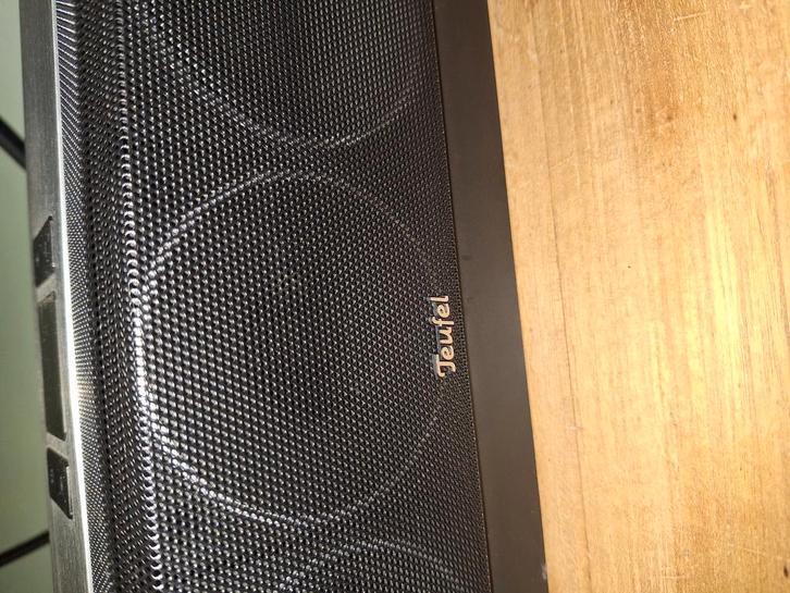 Teufel cs42 met draadloze subwoofer en rear, Audio, Tv en Foto, Soundbars, Zo goed als nieuw, Ophalen