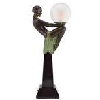 Lamp in Art deco stijl ENIGME Max le Verrier, Verzenden