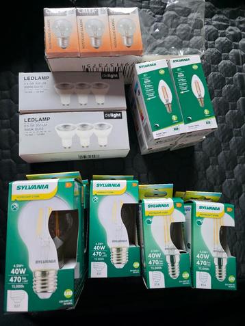 Partij LED Lampen: E27, E14, GU10 beschikbaar voor biedingen