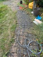 Antraciet Bestrating Stenen - Klinkers 12x12, Tuin en Terras, Ophalen, Gebruikt, Klinkers, 5 tot 10 m²