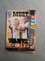 Panini voetbalkaart Most Wanted: De Vrij & Bisseck. Nieuw!, Hobby en Vrije tijd, Stickers en Plaatjes, Ophalen of Verzenden, Nieuw