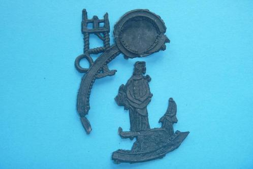 Pelgrims insigne. Profaan insigne. Den Bosch. 15e eeuw., Antiek en Kunst, Antiek | Tin, Verzenden