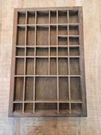 Vintage letterbak Klein 52x35cm, Ophalen of Verzenden, Zo goed als nieuw