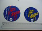 sticker oud Heineken JAZZ DAGEN muziek 1983 85 eindhoven, Verzamelen, Verzenden, Zo goed als nieuw, Bedrijf of Vereniging