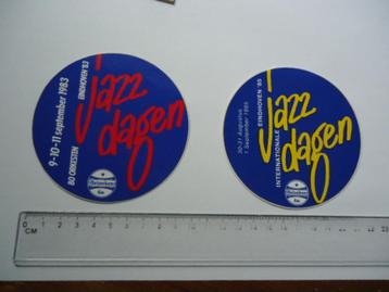 sticker oud Heineken JAZZ DAGEN muziek 1983 85 eindhoven beschikbaar voor biedingen