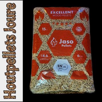 Pellets  Jaso excellent  450 kilo pelletkorrels  beschikbaar voor biedingen