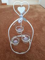 Riverdale landelijke kandelaar voor 3 waxinelichtjes, Overige materialen, 25 tot 50 cm, Ophalen of Verzenden, Zo goed als nieuw