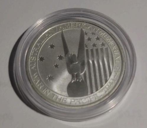 Zilver 1/2 oz munt Australia - War in the Pacific - 2013, Postzegels en Munten, Edelmetalen en Baren, Zilver, Ophalen