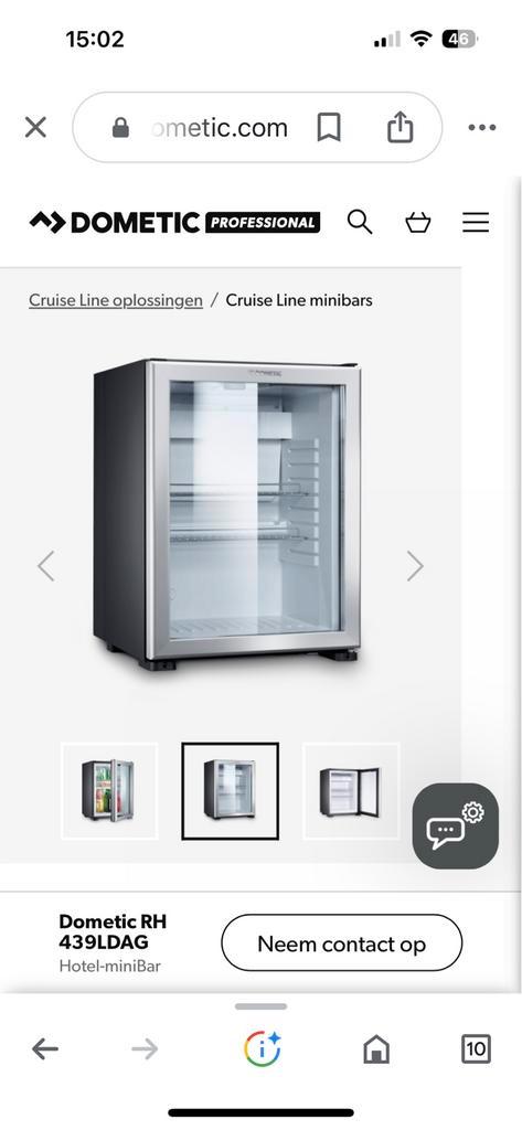 Dometic RH 439LDAG Hotel-miniBar nieuwe, Witgoed en Apparatuur, Koelkasten en IJskasten, Nieuw, Zonder vriesvak, Minder dan 75 liter