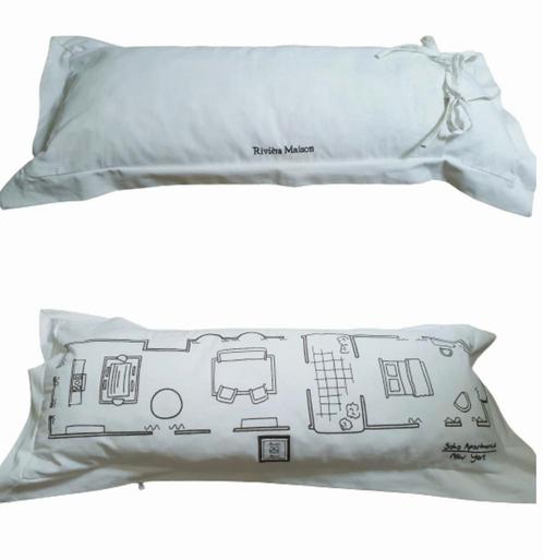 Rivièra maison kussen met binnen kussen van € 89,95, Huis en Inrichting, Woonaccessoires | Kussens, Nieuw, Ophalen of Verzenden