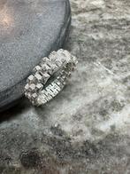 Prachtige 925 zilveren Rolex ring, Sieraden, Tassen en Uiterlijk, Ringen, Ophalen of Verzenden, Nieuw, Goud, Dame