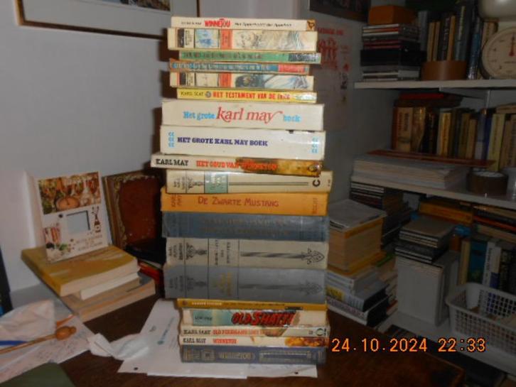 karl may, Boeken, Avontuur en Actie, Gelezen, Ophalen of Verzenden