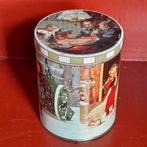 Rond blik oud-hollands tafereel, Verzamelen, Blikken, Ophalen of Verzenden, Gebruikt, Overige, Overige merken