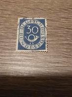 Postzegel 1952 BRD Duitsland, Ophalen, BRD, Gestempeld