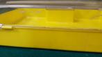 opberg box  geel kunststof, Ophalen of Verzenden, 'T Olde Gre-j, Info@toldegrej.nl, Endepoelstraat 20f Didam