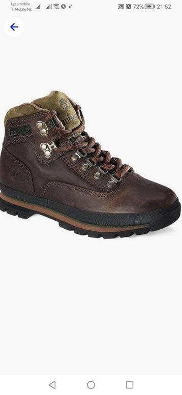 Euro Hiker boot Timberland maat 11  beschikbaar voor biedingen