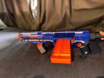 Nerf N-Strike Elite Stryfe - Compact Blauw Pistool, Ophalen of Verzenden, Gebruikt