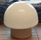 Vintage melkglas en bakeliet paddenstoel plafondlamp, Ophalen of Verzenden, Gebruikt, Glas, Jaren 30 50